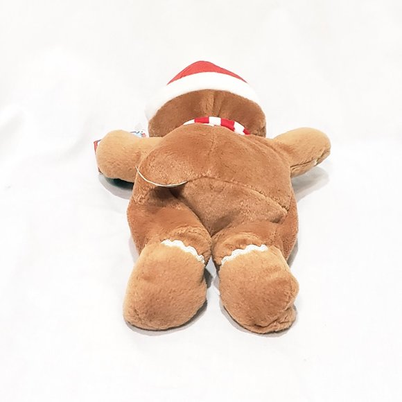Christmas Gingerbread Man Sears Windsor Collection Plush Stuffed Animal 9" - Picture 10 of 10